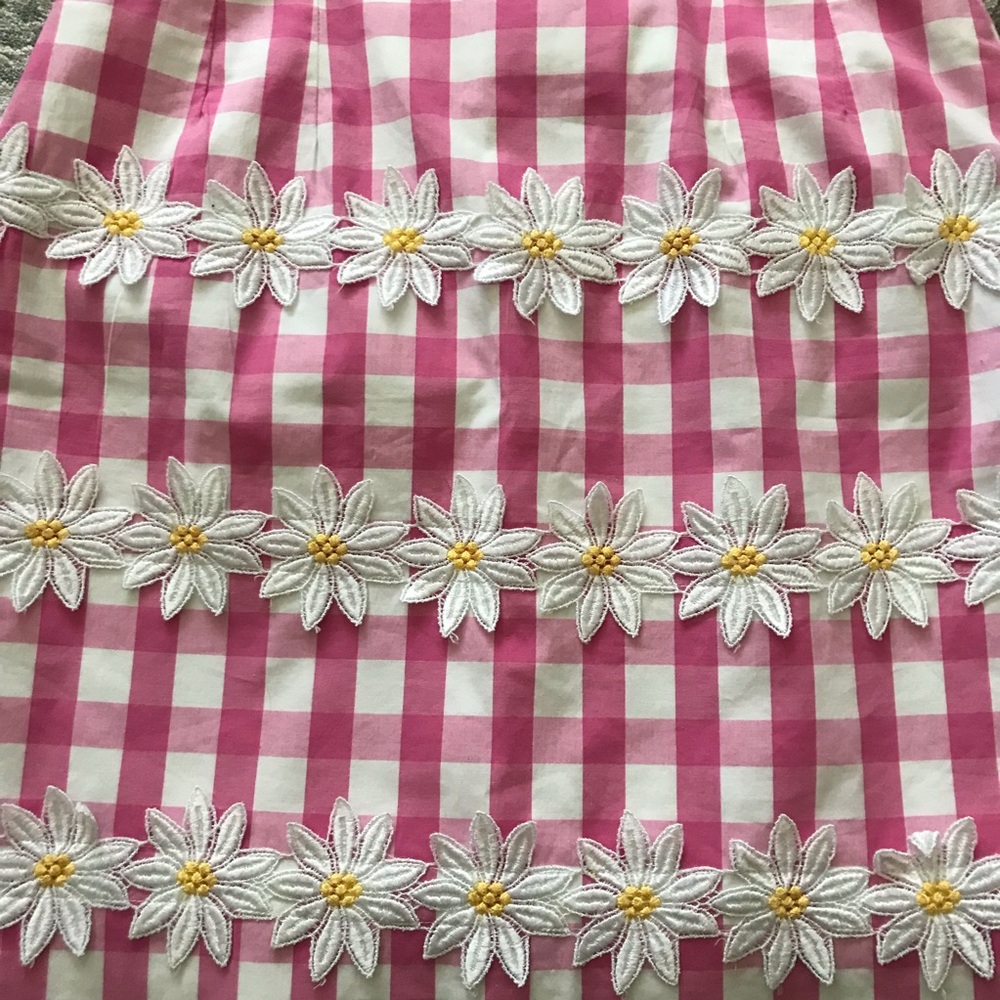 Lily Pulitzer gingham daisy print - Picture 5 of 6